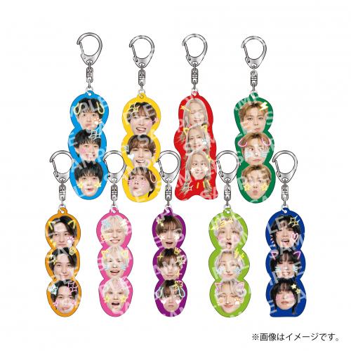 [BUDDiiS]FLORiiA 3連お顔アクキー