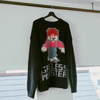 [超特急]Careless Monster×amok GAME KNIT（BLACK）