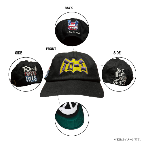 [DISH//]To-i x NEMES DJ To-i Capキャップ 商品詳細ページ | DISH// OFFICIAL STORE | [DISH//]To-i