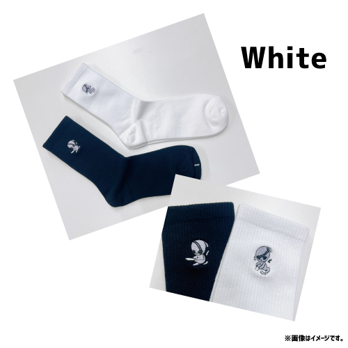 [DISH//]TRIANGLE Amy Socks(White)