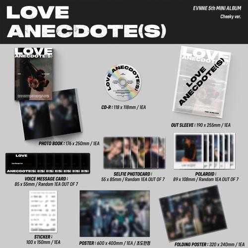 5th Mini Album [LOVE ANECDOTE(S)] 先着購入特典：トレカ ランダム2枚