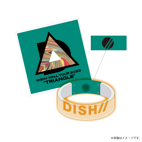 〈会場受取〉TRIANGLE ライトバングル