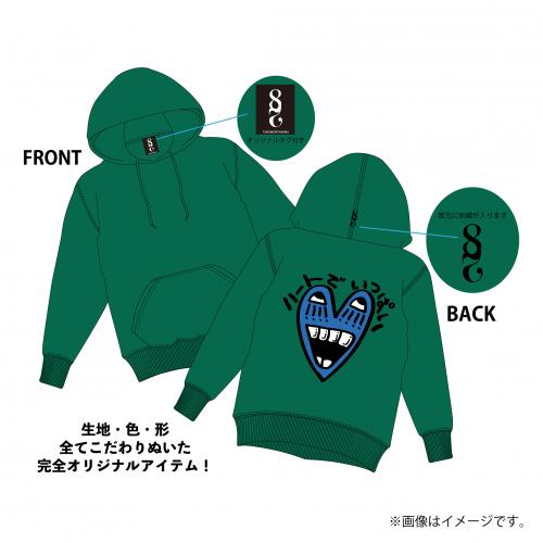 ハートでいっぱいプルオーバー Produced by TAKUMI