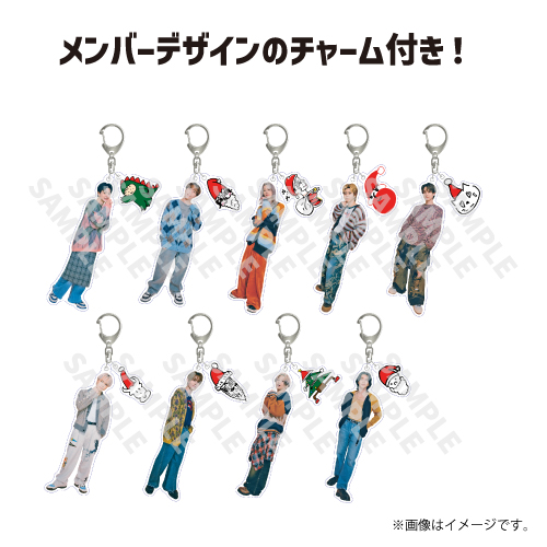 [BUDDiiS] バディフェス!!2025　チャーム付きアクリルキーホルダー