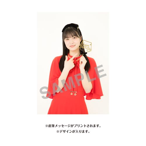 桑原椿　生誕記念Tシャツ＆メッセージ入り生写真（2026年2月度）