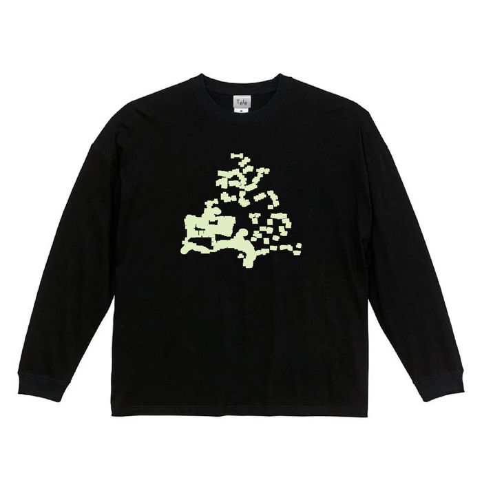蟲 ロングスリーブTシャツ(BLACK)