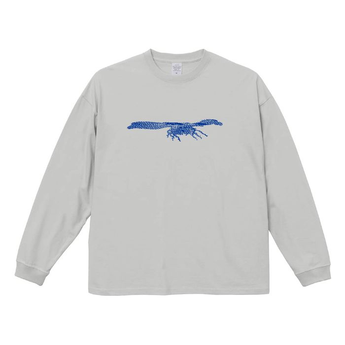 蟲 ロングスリーブTシャツ(GRAY)