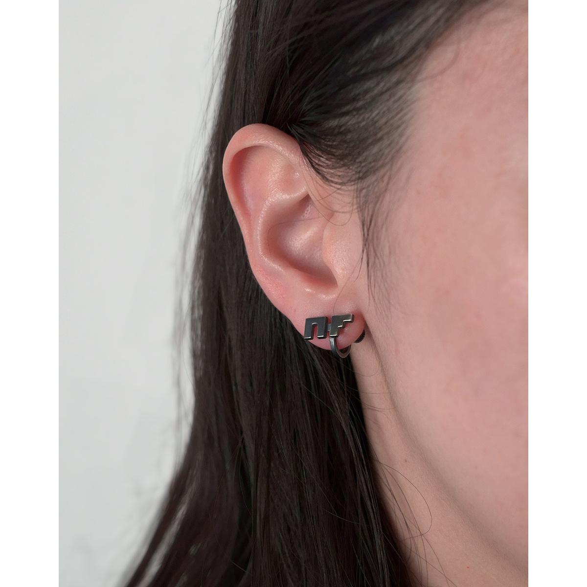 【受注販売】JAM HOME MADE × NF NF LOGO EARRING