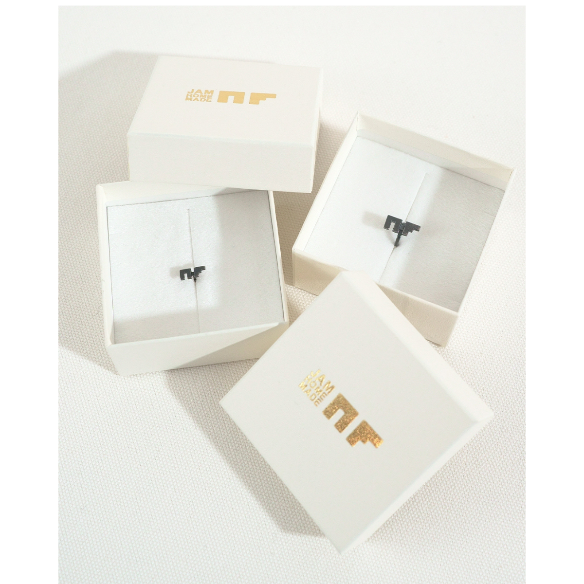 【受注販売】JAM HOME MADE × NF NF LOGO EARRING