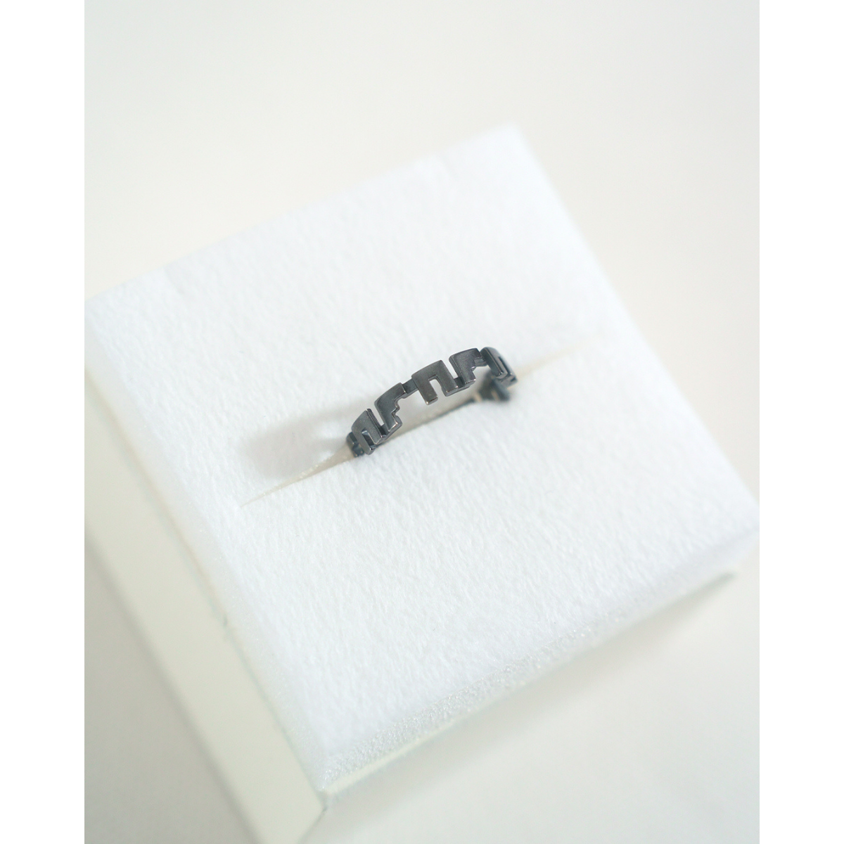 【受注販売】JAM HOME MADE × NF NF LOGO RING