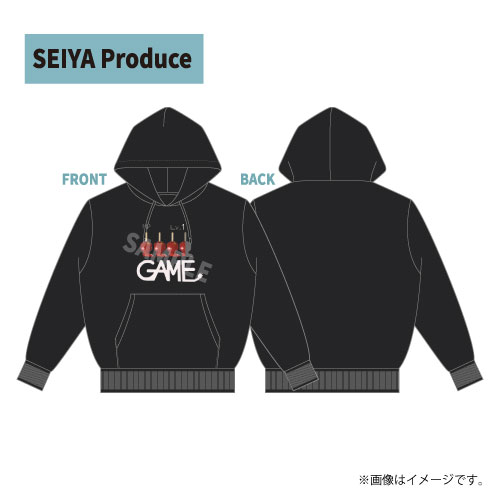 [BUDDiiS]【FC会員限定】SEIYA Produce ゲーム部パーカー