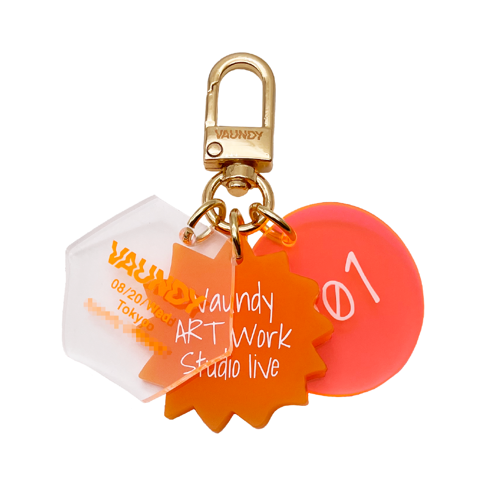 Vaundy ART Work Studio live 001 Acrylic Keychain