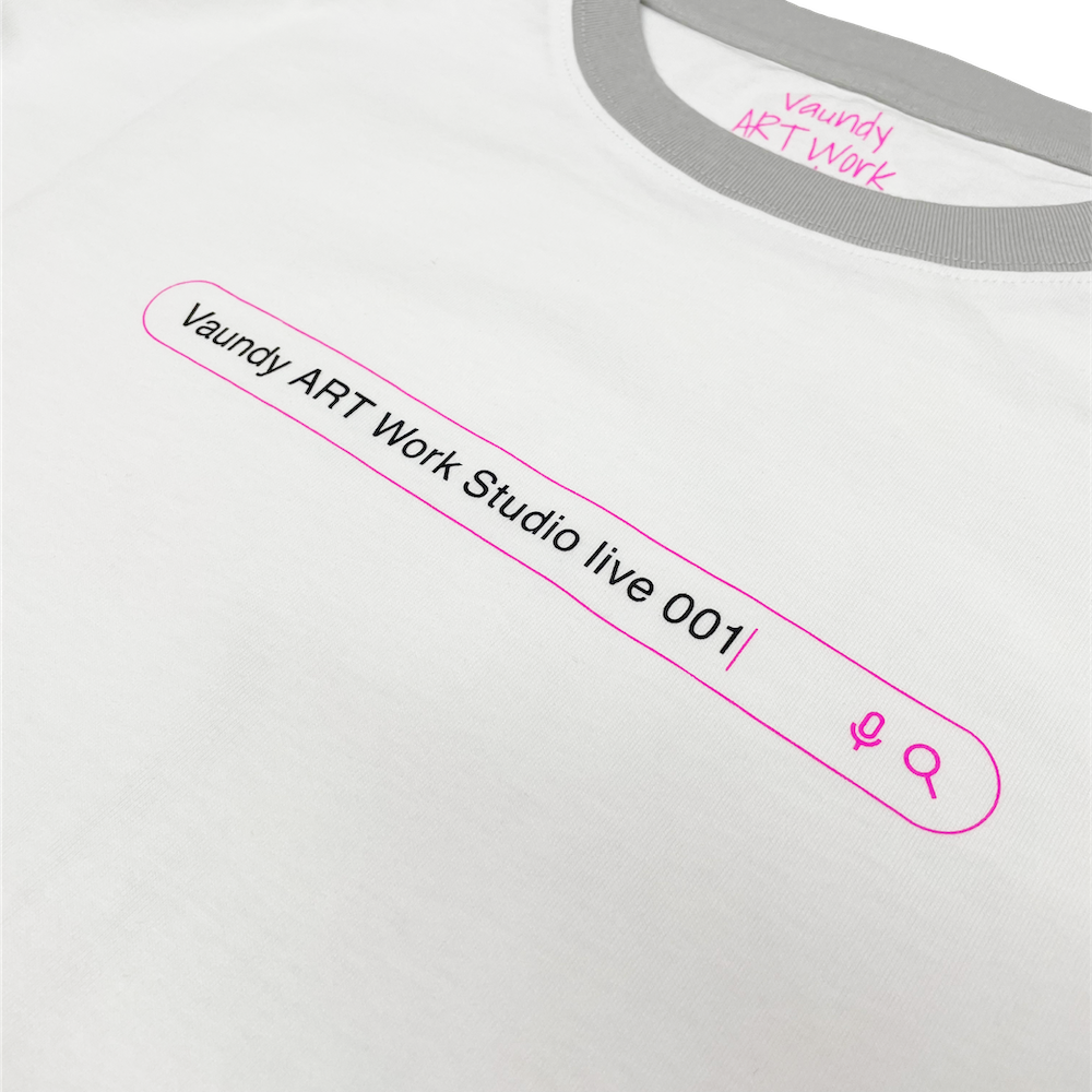 Vaundy ART Work Studio live 001 T-shirt [L size only]