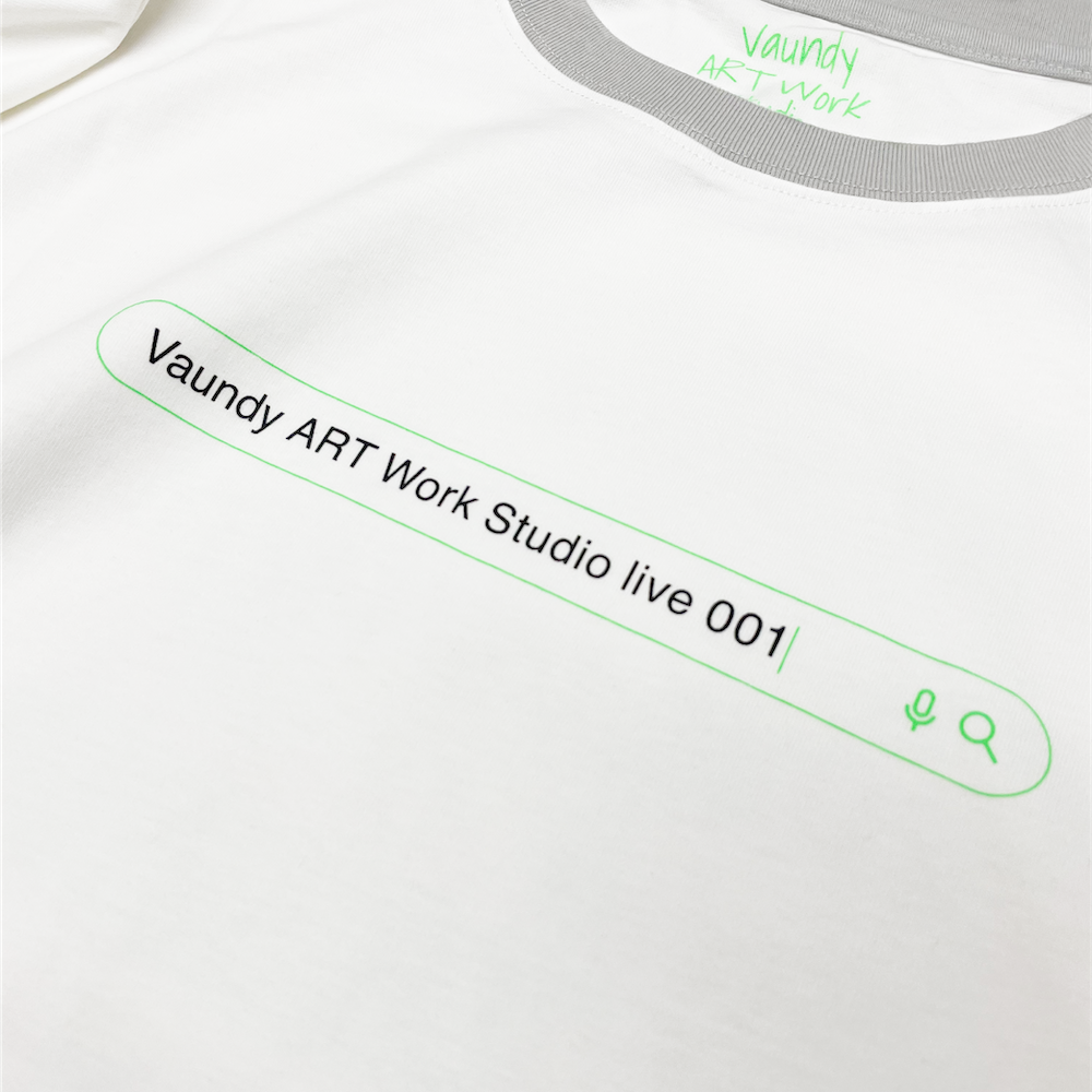 Vaundy ART Work Studio live 001 T-shirt [L size only]