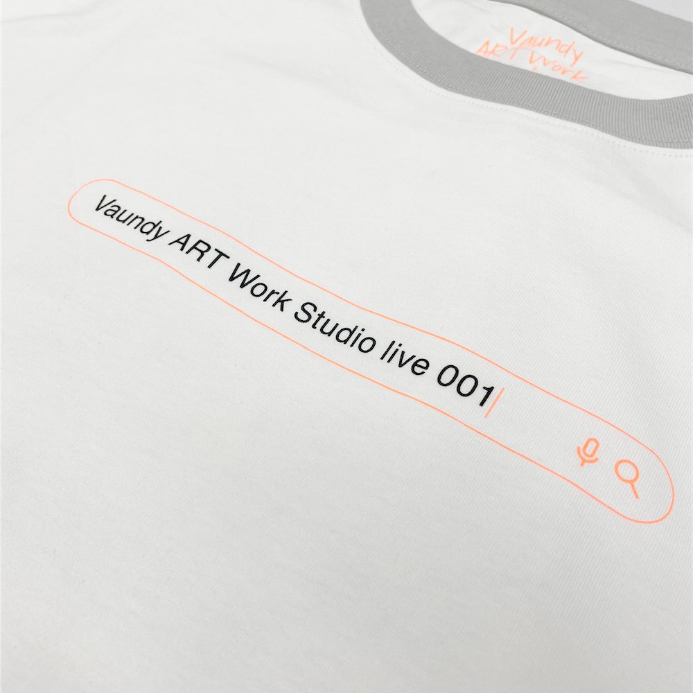 Vaundy ART Work Studio live 001 T-shirt [L size only]