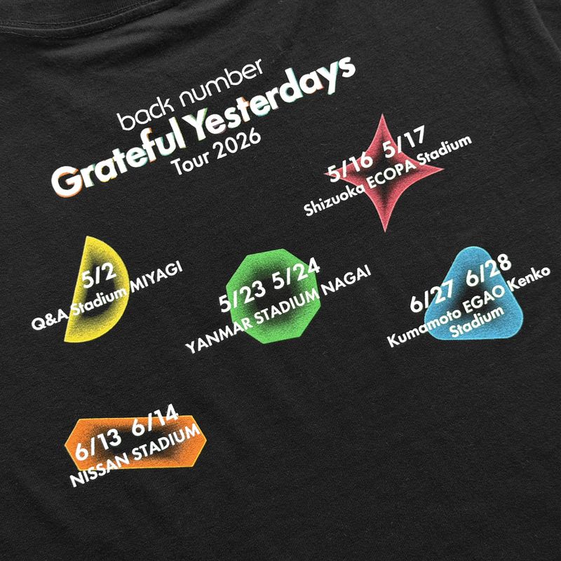 カラーリングロゴTシャツ