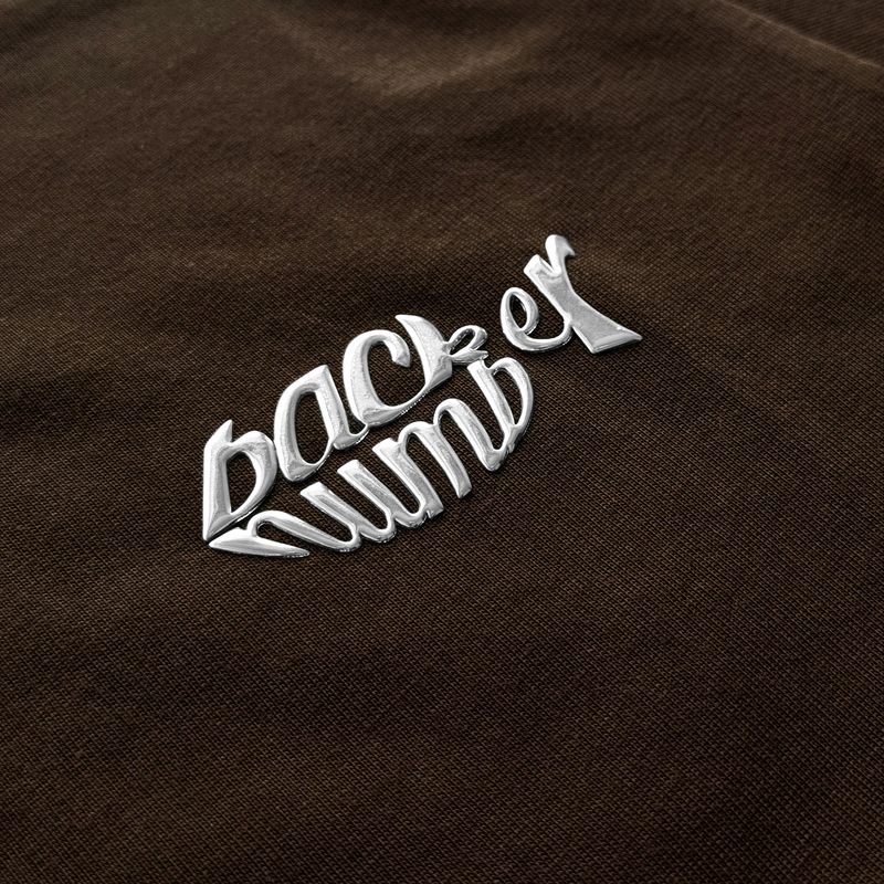 メタリックプリントちびT