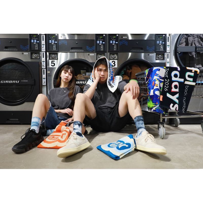 ダメージウォッシュドTシャツ BLK