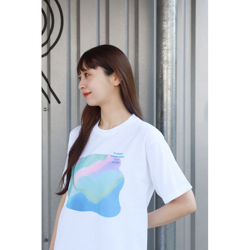 マーブルアートTシャツ