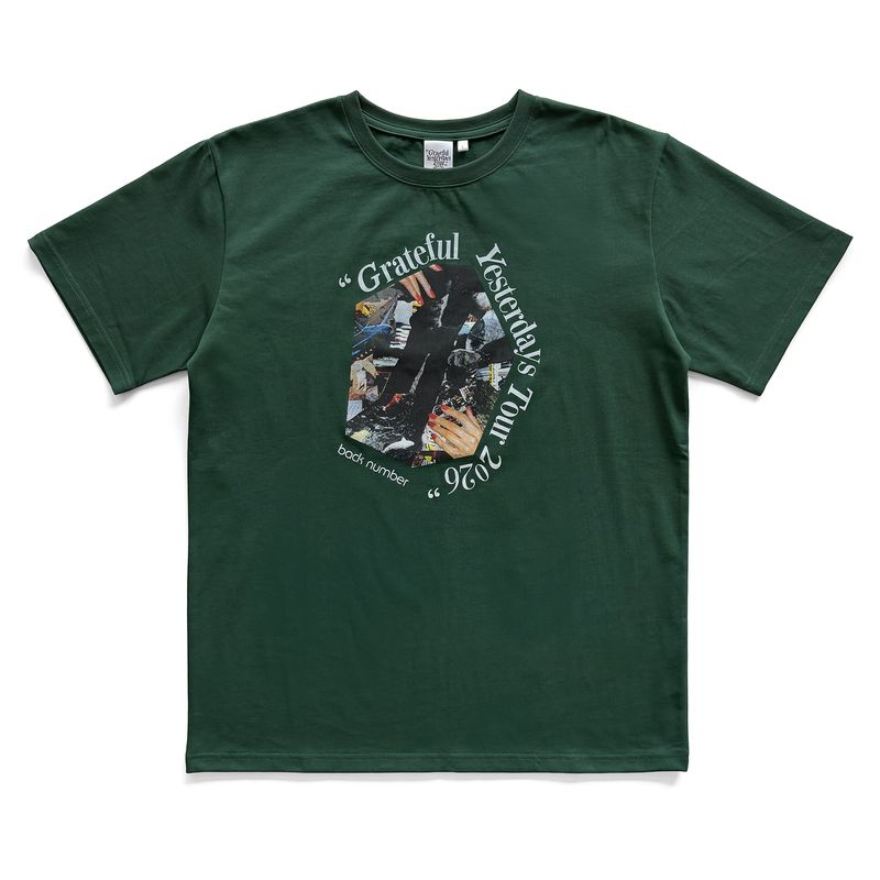 Grateful Yesterdays Tour 2026 ロゴTシャツ　D.GRN