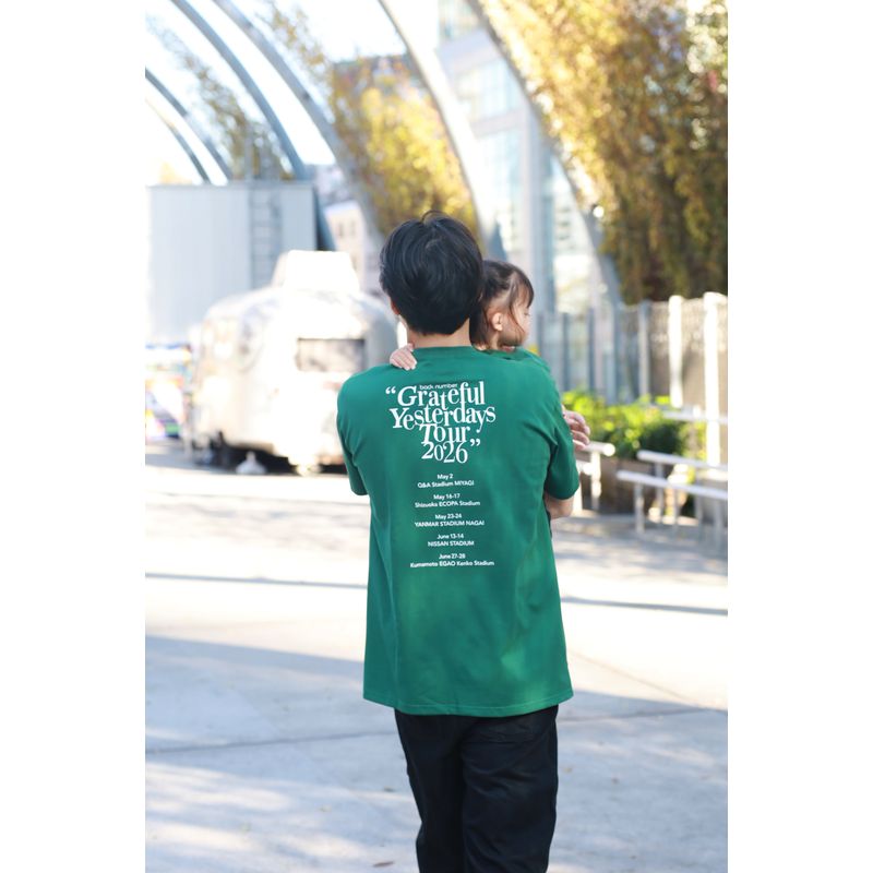 Grateful Yesterdays Tour 2026 ロゴTシャツ D.GRN