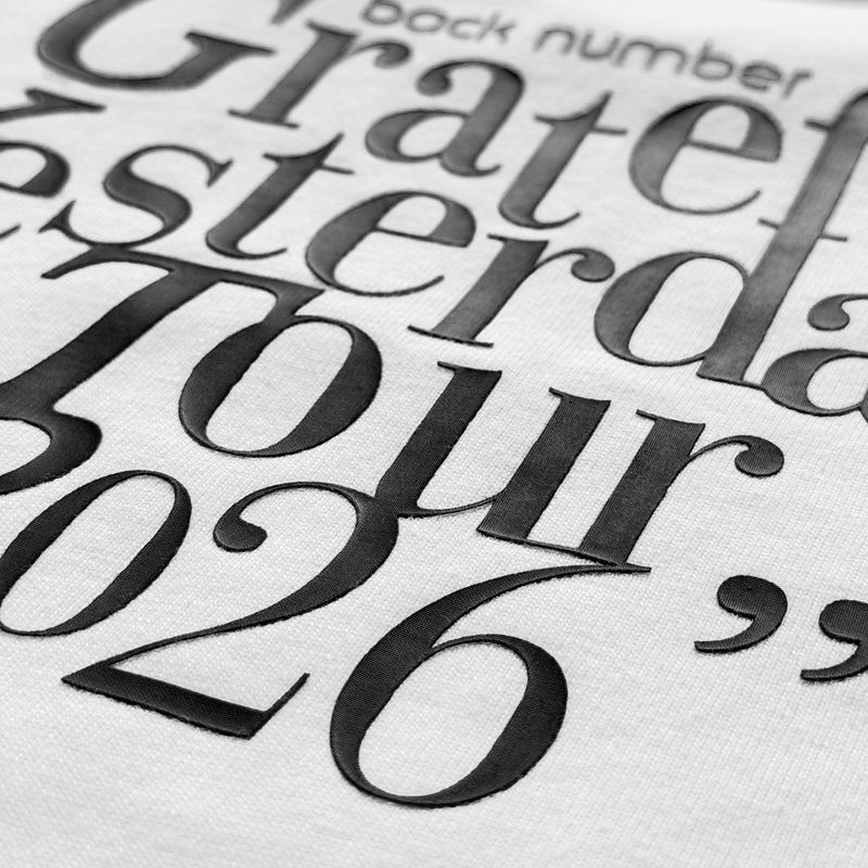 Grateful Yesterdays Tour 2026 ロゴTシャツ WHT