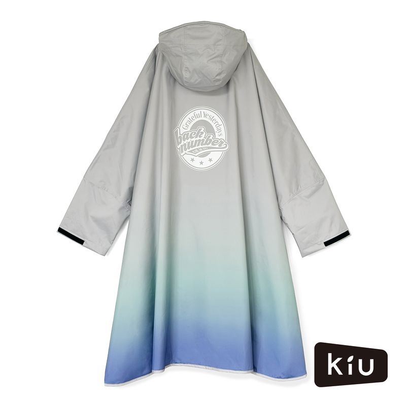 KiUコラボ  レインポンチョ