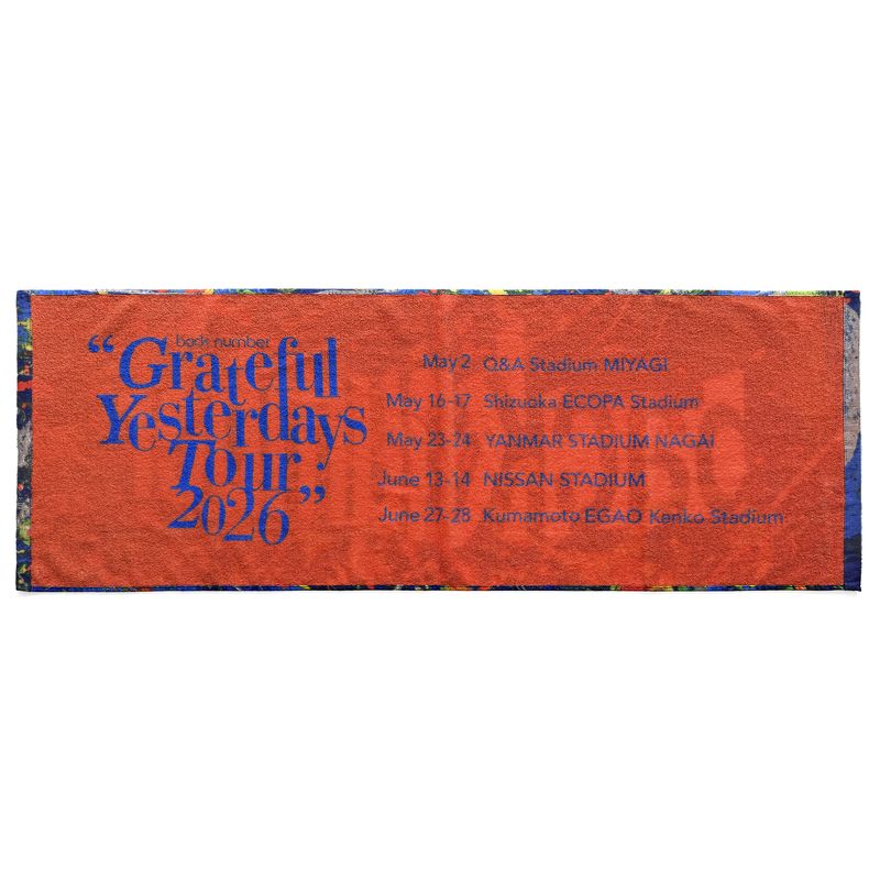 ペイントリバーシブルスポーツタオル