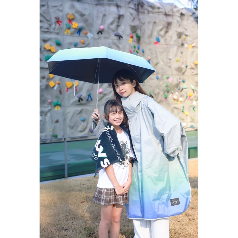 KiUコラボ  晴雨兼用 コンパクト折りたたみ傘 