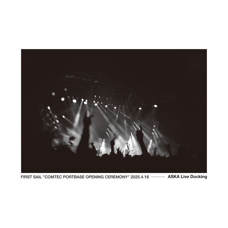 【ASKA】COMTEC PORTBASE オープン記念『COMTEC PORTBASE × ASKA コラボTシャツ-』