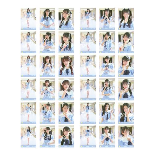 生写真セット(「いま、月は満ちる」衣装②) 