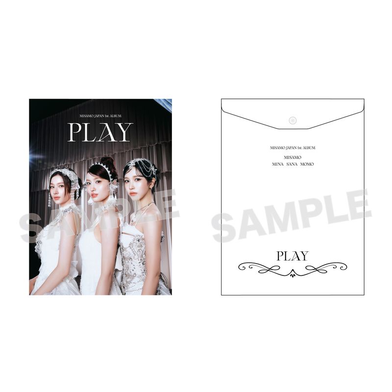 MISAMO JAPAN 1st ALBUM『PLAY』初回限定盤B+通常盤+ONCE JAPAN限定盤