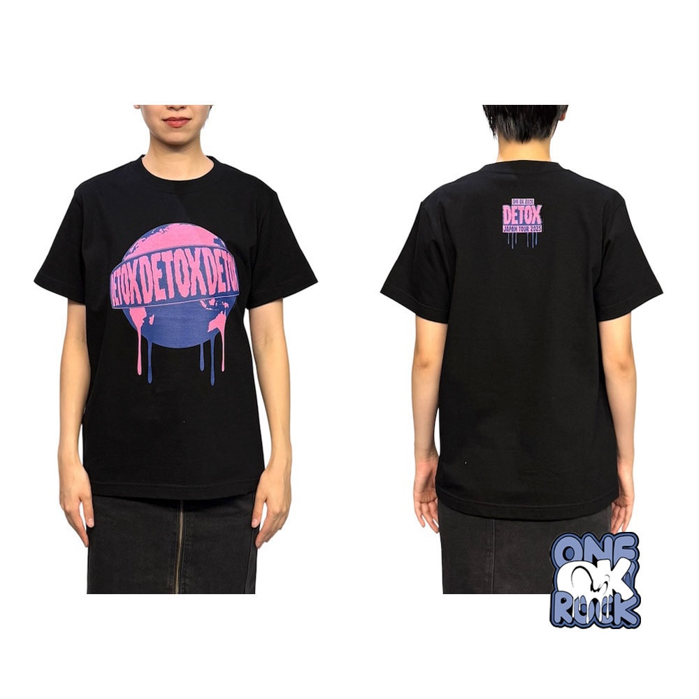 ワンオク 2025 DETOX JAPAN Tシャツ G Mサイズ 商品詳細ページ | ONE OK ROCK Official web store | 2025 DETOX
