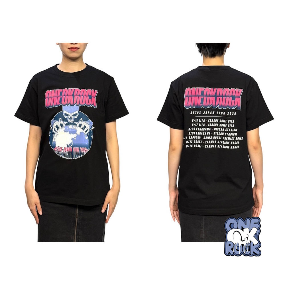 ワンオク 2025 DETOX JAPAN Tシャツ H Mサイズ 楽天市場】ONE OK ROCK ワンオクロック ワンオク 2025 DETOX