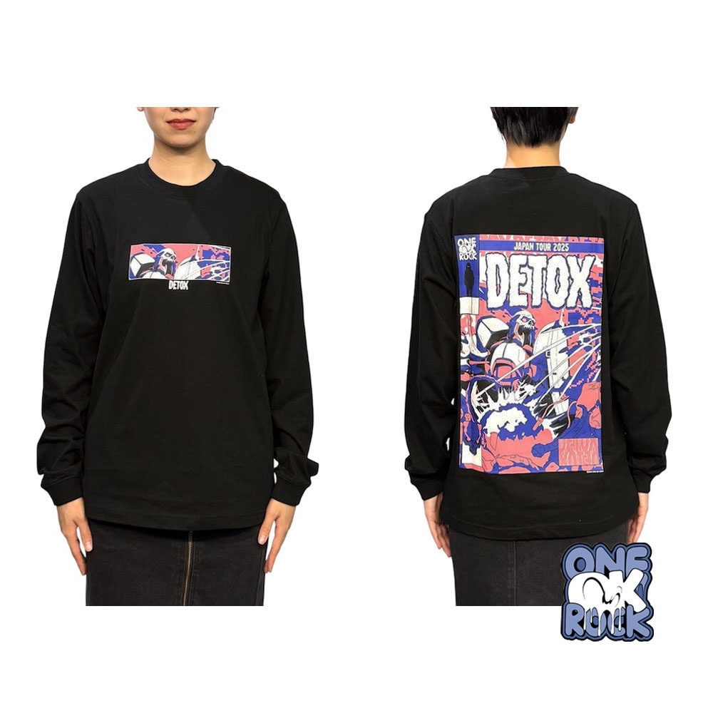 ONE OK ROCK 2025 DETOX JAPAN ロングスリーブTシャツ 商品詳細ページ | ONE OK ROCK Official web store | 2025 DETOX