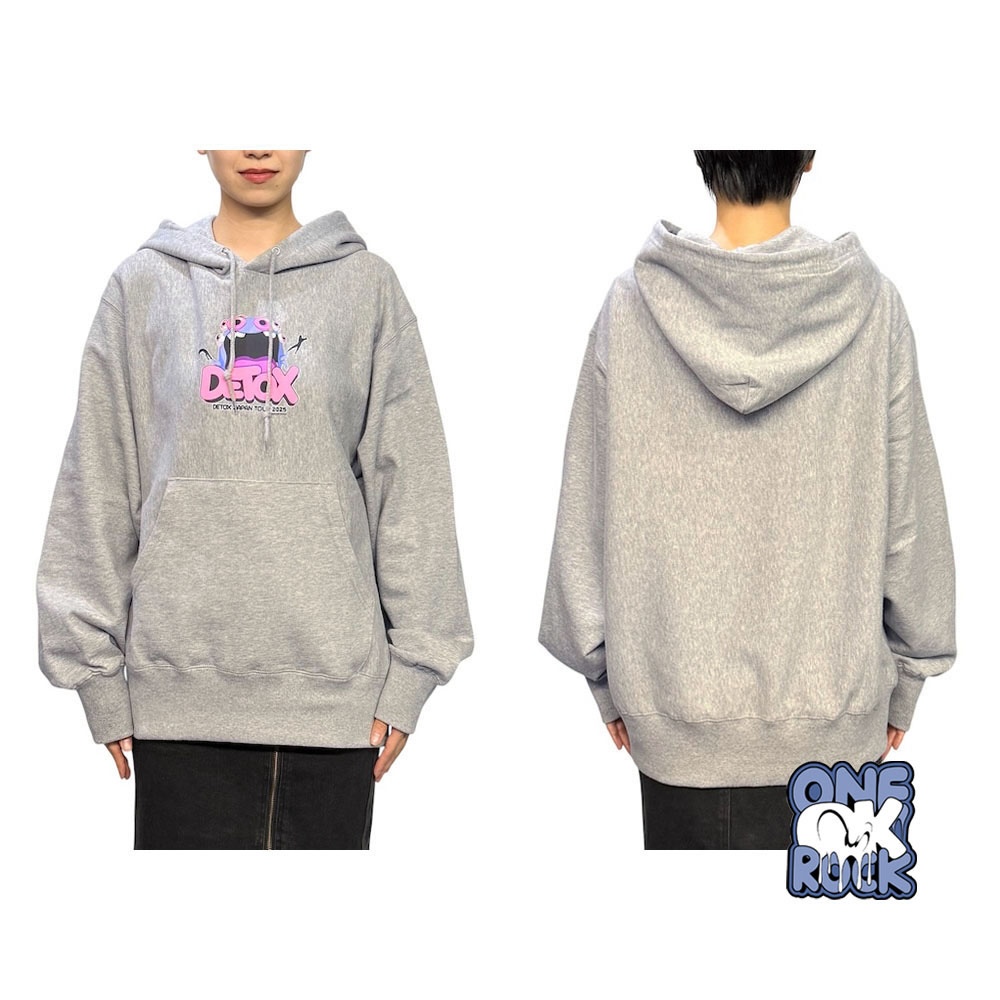 ONE OK ROCK パーカー　グレー Amazon.co.jp: ONE OK ROCK ワンオク 2024 WORLD TOUR パーカー