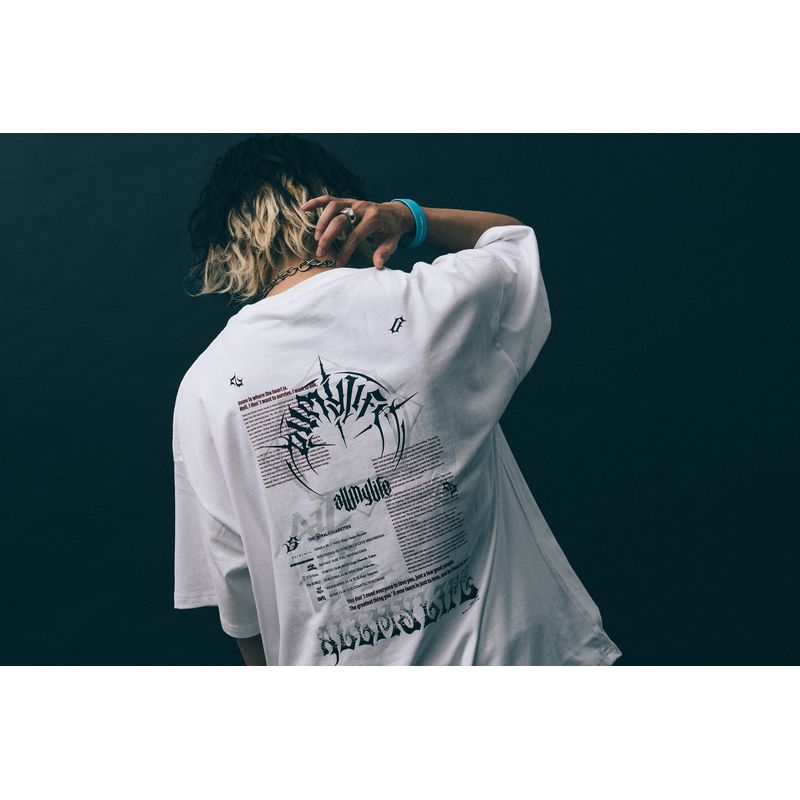 ALL MY LIFE ツアーTシャツ/ホワイト