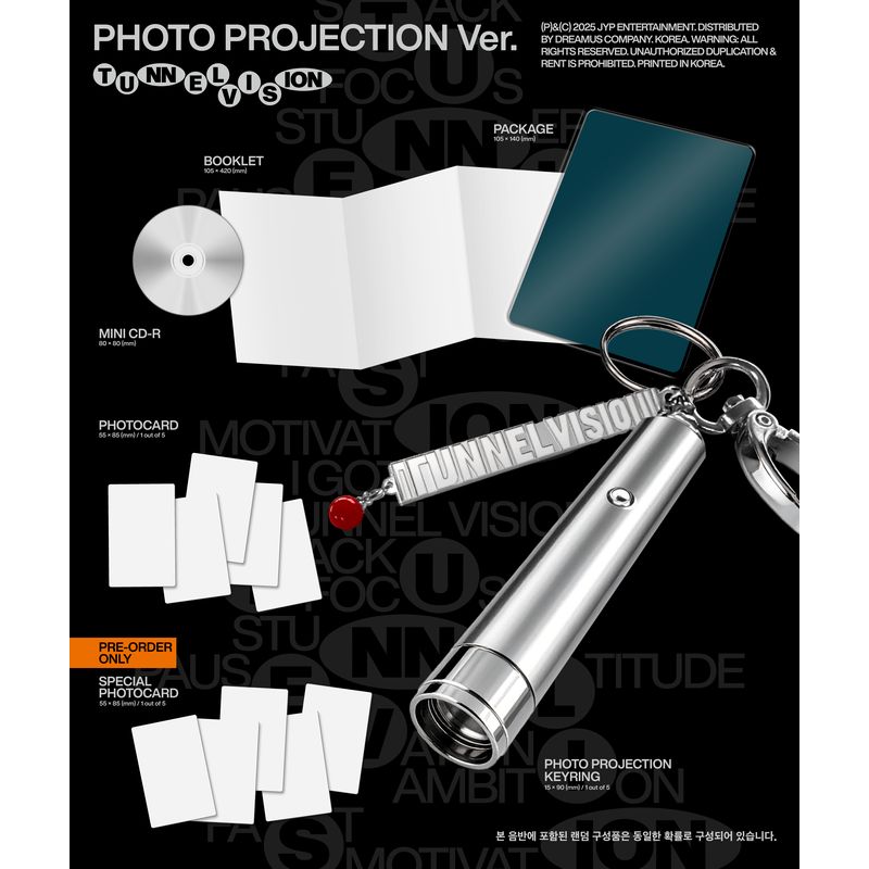 『TUNNEL VISION』（輸入）PHOTO PROJECTION Ver.