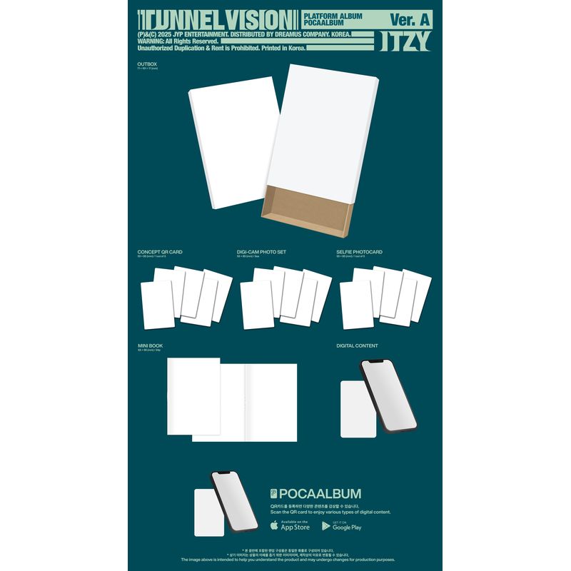 『TUNNEL VISION』（輸入）PLATFORM ALBUM_POCAALBUM ver.