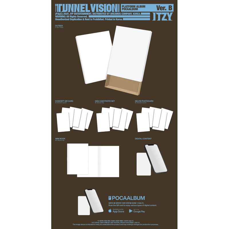 『TUNNEL VISION』（輸入）PLATFORM ALBUM_POCAALBUM ver.