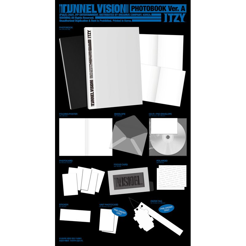 『TUNNEL VISION』（輸入）PHOTOBOOK Ver. 2形態セット