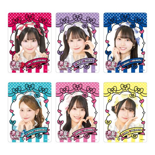 SKE48 ミミフィーユ 2ndライブ「君を見ていたい」クリアトレーディングカード（ランダム全12種）