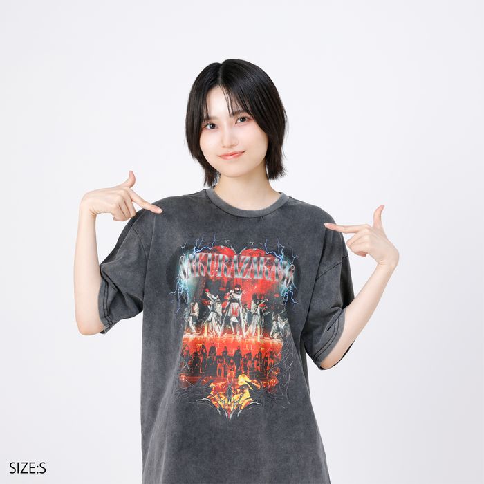 櫻坂46 ロックTシャツ Mサイズ 【新品未開封】 商品詳細ページ | 櫻坂46 OFFICIAL GOODS STORE | 【通常配送