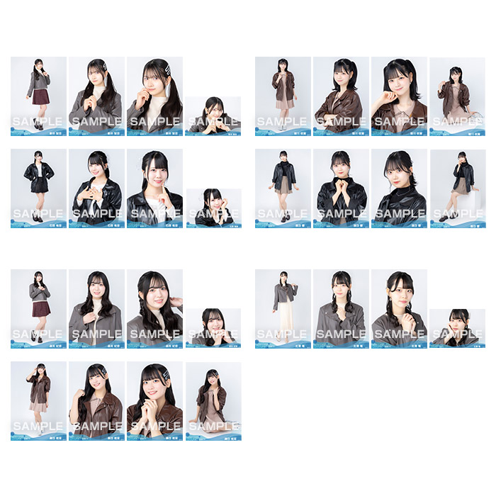 【ネコポス便】STU48 2025年11月度ランダム生写真5枚セット