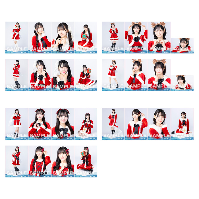 【ネコポス便】STU48 2025年12月度ランダム生写真5枚セット