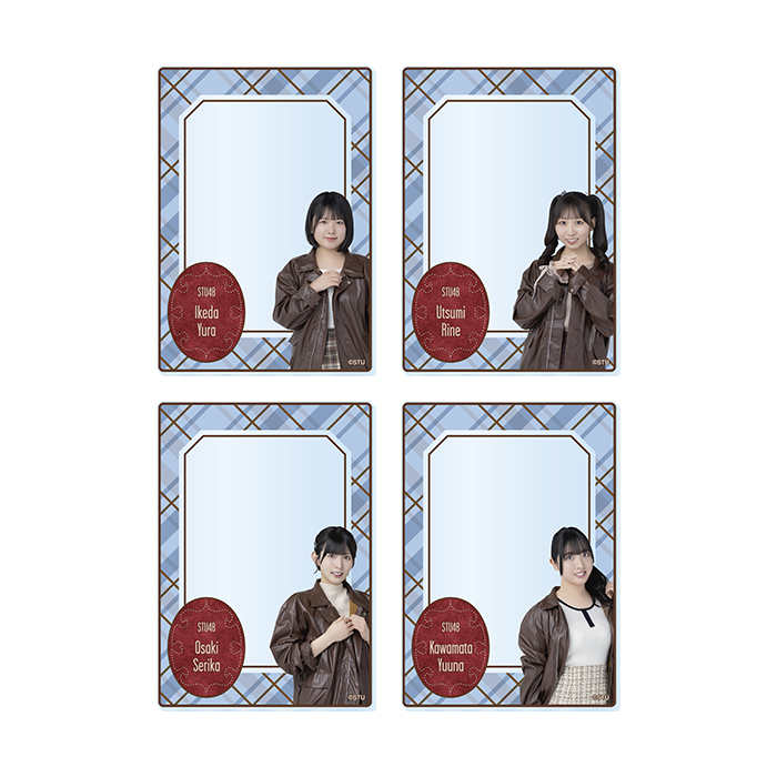 STU48 ランダムアクリルカード(レザー衣装)