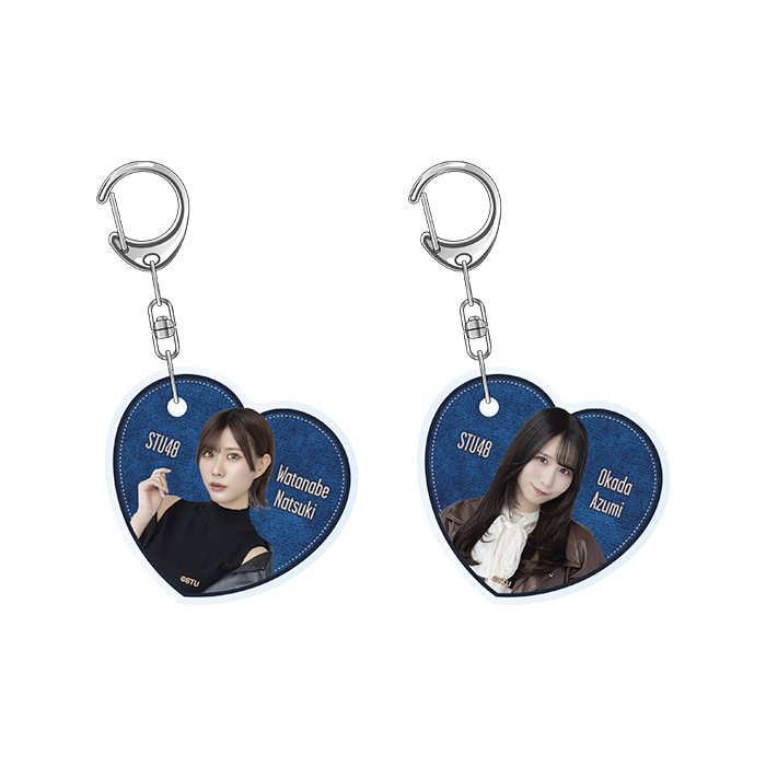 STU48 個別アクリルキーホルダー(レザー衣装)