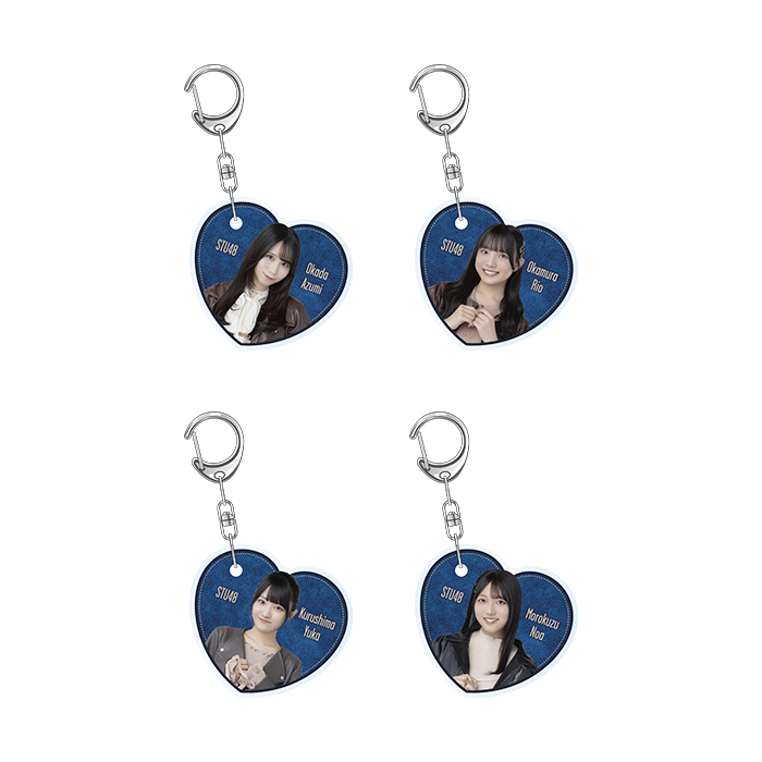 STU48 個別アクリルキーホルダー(レザー衣装)