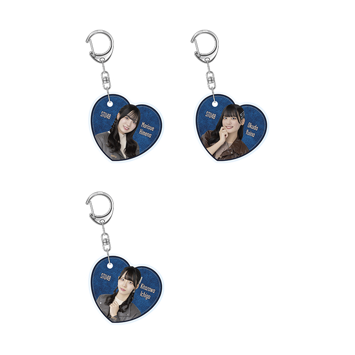 STU48 個別アクリルキーホルダー(レザー衣装)