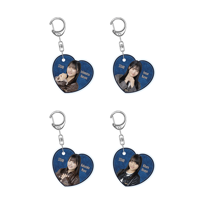 STU48 個別アクリルキーホルダー(レザー衣装)